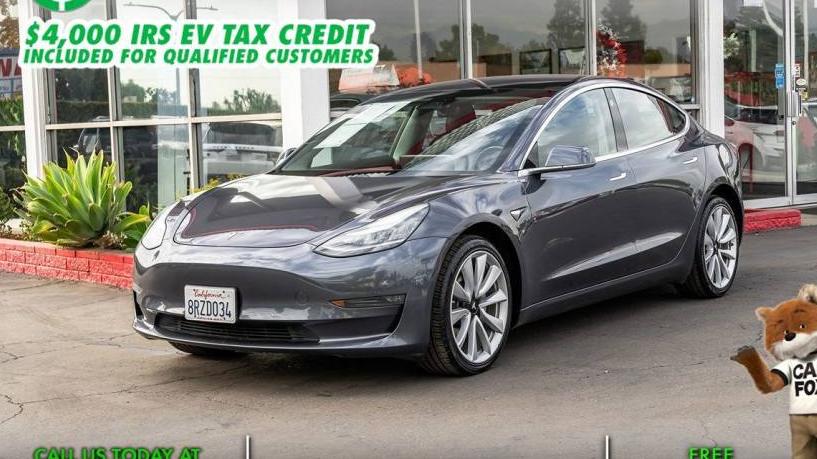 TESLA MODEL 3 2018 5YJ3E1EAXJF163506 image